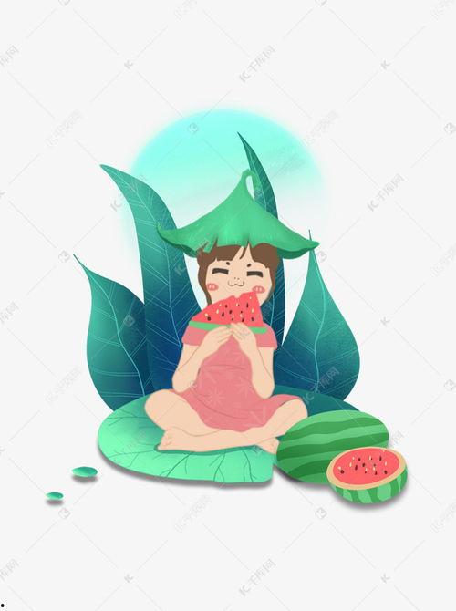 吃瓜乘凉图,吃瓜乘凉，图解清凉一夏